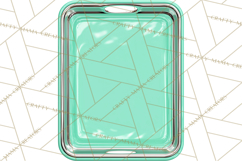 50s Retro Kitchen Clipart, Vintage 1950s Kitchen Appliances Product Image 2