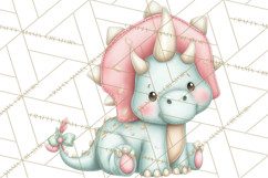 Dinosaur Dentist Clipart Cute Pediatric Dental PNG Product Image 3