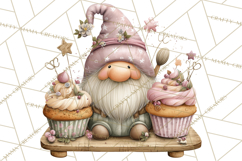 Easter Gnome Clipart, Cute Spring Gnomes PNG Product Image 4