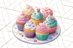 Dinosaur Birthday Clipart PNG, Watercolor Dino Birthday Product Image 4