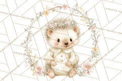 Baby Forest Animals Clipart PNG, Cute Spring Woodland Animal Product Image 2
