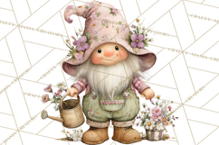 Easter Gnome Clipart, Cute Spring Gnomes PNG Product Image 4