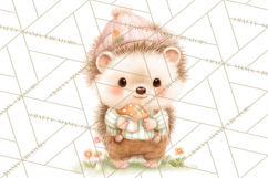 Baby Forest Animals Clipart PNG, Cute Spring Woodland Animal Product Image 2