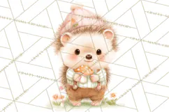 Baby Forest Animals Clipart PNG, Cute Spring Woodland Animal Product Image 2