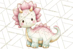 Dinosaur Dentist Clipart Cute Pediatric Dental PNG Product Image 2