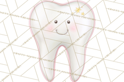 Dinosaur Dentist Clipart Cute Pediatric Dental PNG Product Image 4