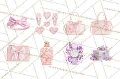 Girly Accessories Clipart, Pastel Fashion Accessories Png Product Image 7