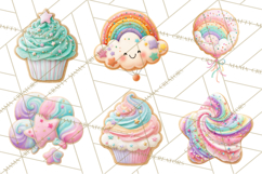 Birthday Cookies PNG, Birthday Cookie Clipart, Cute Sugar Product Image 8