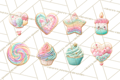 Birthday Cookies PNG, Birthday Cookie Clipart, Cute Sugar Product Image 3