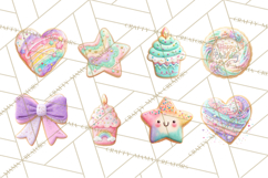 Birthday Cookies PNG, Birthday Cookie Clipart, Cute Sugar Product Image 6
