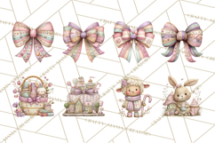 Easter Candy Animals Clipart PNG, Cute Pastel Critters Product Image 7