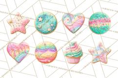 Birthday Cookies PNG, Birthday Cookie Clipart, Cute Sugar Product Image 7