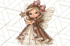 Gingerbread Fairyland Christmas PNG Clipart Product Image 2