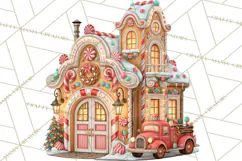 Gingerbread Christmas Clipart, Gingerbread People PNG Product Image 2