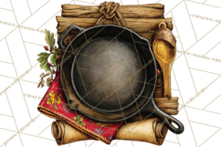 Rustic Homestead Kitchen Clipart | Farmhouse Kitchen Png Product Image 2