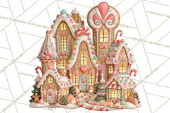 Gingerbread Christmas Clipart, Gingerbread People PNG Product Image 4