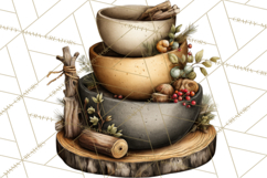 Rustic Homestead Kitchen Clipart | Farmhouse Kitchen Png Product Image 3