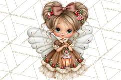 Gingerbread Fairyland Christmas PNG Clipart Product Image 5