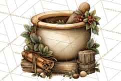 Rustic Homestead Kitchen Clipart | Farmhouse Kitchen Png Product Image 4