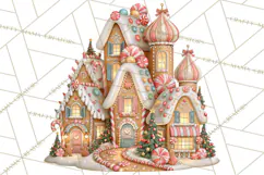 Gingerbread Christmas Clipart, Gingerbread People PNG Product Image 5