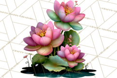 Cute Turtle Frog Alligator Pond Animals Clipart PNG Product Image 4