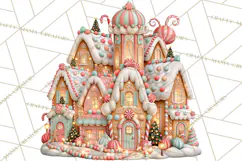 Gingerbread Christmas Clipart, Gingerbread People PNG Product Image 2