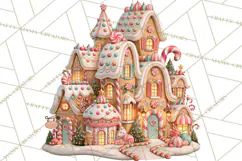 Gingerbread Christmas Clipart, Gingerbread People PNG Product Image 3
