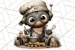Western Robot Clipart PNG Files, Western Clip Art Product Image 2
