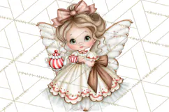 Gingerbread Fairyland Christmas PNG Clipart Product Image 3