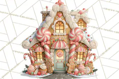 Gingerbread Christmas Clipart, Gingerbread People PNG Product Image 4
