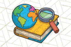 School Supplies Clipart Back To School PNG, Teacher Clip Art Product Image 4