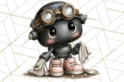 Western Robot Clipart PNG Files, Western Clip Art Product Image 4