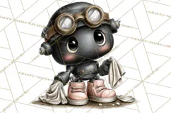 Western Robot Clipart PNG Files, Western Clip Art Product Image 4