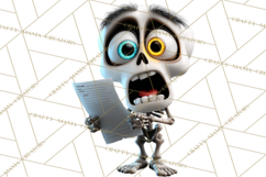 Funny Skeletons Clipart, Funny PNG, Funny Life Clip Art Product Image 4