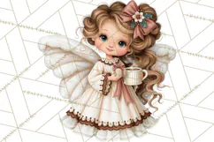 Gingerbread Fairyland Christmas PNG Clipart Product Image 5