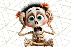 Funny Skeletons Clipart, Funny PNG, Funny Life Clip Art Product Image 2