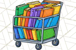 School Supplies Clipart Back To School PNG, Teacher Clip Art Product Image 2