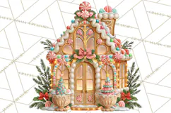 Gingerbread Christmas Clipart, Gingerbread People PNG Product Image 4