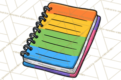 School Supplies Clipart Back To School PNG, Teacher Clip Art Product Image 3