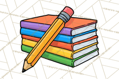 School Supplies Clipart Back To School PNG, Teacher Clip Art Product Image 2