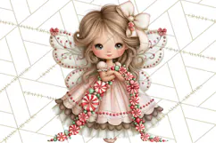 Gingerbread Fairyland Christmas PNG Clipart Product Image 3