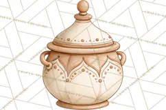 Christmas Nativity Clipart, Watercolor Nativity Scene PNG Product Image 5