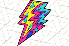 80s Retro Doodle Accessories PNG Product Image 5
