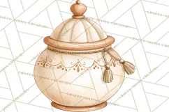Christmas Nativity Clipart, Watercolor Nativity Scene PNG Product Image 2