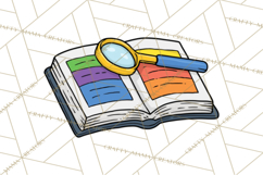 School Supplies Clipart Back To School PNG, Teacher Clip Art Product Image 5