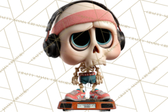 Funny Skeletons Clipart, Funny PNG, Funny Life Clip Art Product Image 5