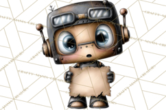 Western Robot Clipart PNG Files, Western Clip Art Product Image 5