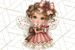 Gingerbread Fairyland Christmas PNG Clipart Product Image 3