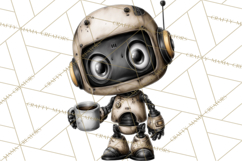 Western Robot Clipart PNG Files, Western Clip Art Product Image 3