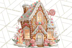 Gingerbread Christmas Clipart, Gingerbread People PNG Product Image 4